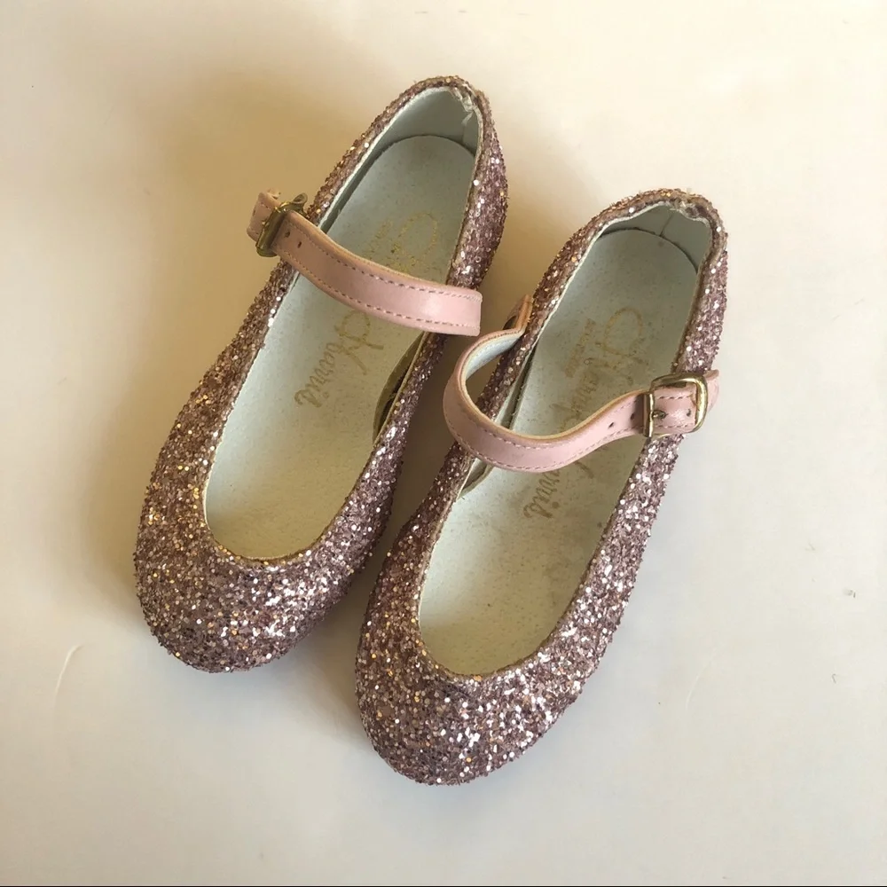 Vintage pink sparkle